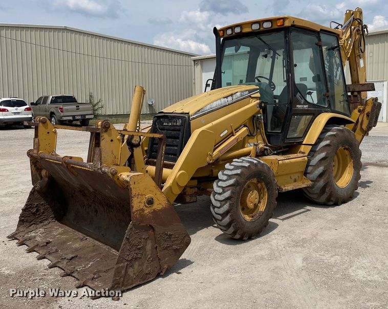 1998 Caterpillar 416C  backhoe - LY9754