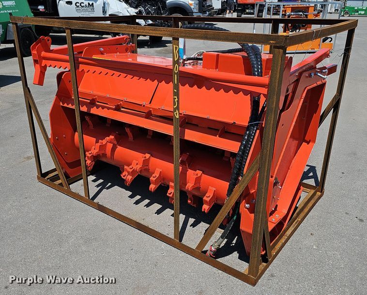 2023 TopCat SSFM81  64&quot; W skid steer mulcher - MD9814