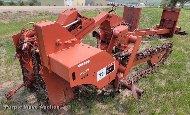 1987 Ditch Witch A655  trencher combination unit - ML9393