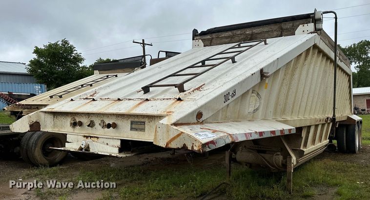 2002 Construction Trailer Specialist  bottom dump trailer - DP3141