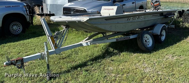 1986 Grumman Renegade  boat - KL9053