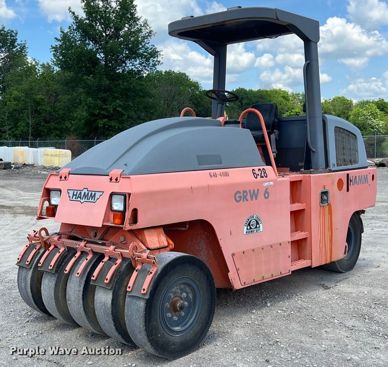 Hamm GRW6  pneumatic roller - LG9204