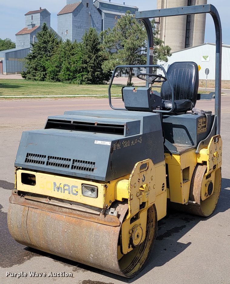 1996 Bomag BW120AD-3  double drum vibratory roller - ML9440