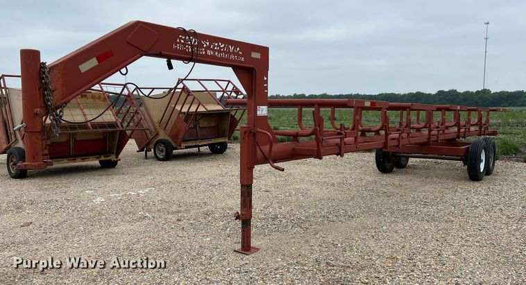 Red Rhino  hay bale trailer - DK7933