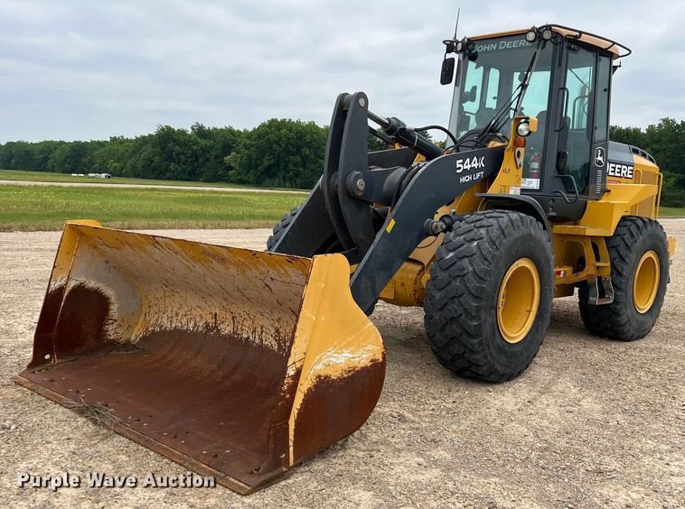 2014 John Deere 544K  high lift wheel loader - DK7942