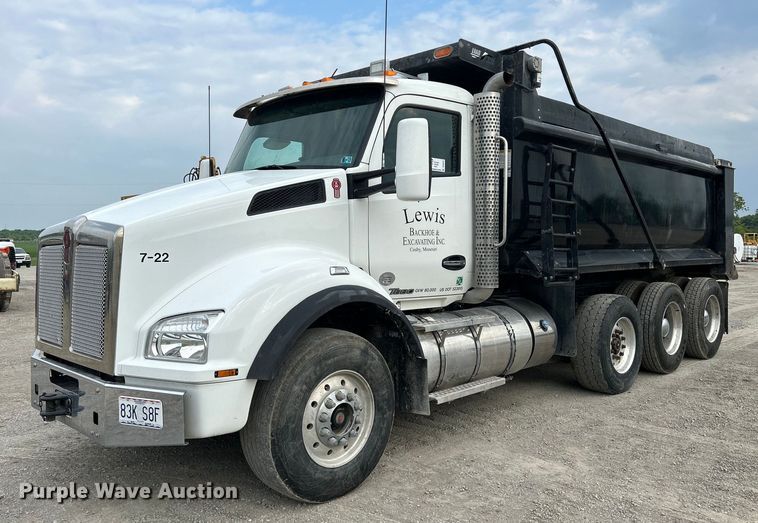 2015 Kenworth T880  dump truck - DS6342
