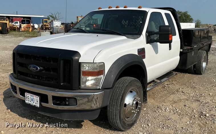2009 Ford F550 Super Duty  flatbed truck - DS6343