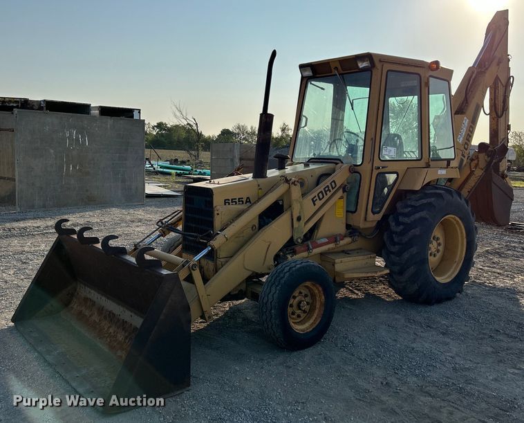 Ford 655A  backhoe - DS6346