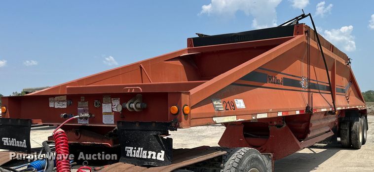 1996 Midland MG40CLAM  bottom dump trailer - DS6358