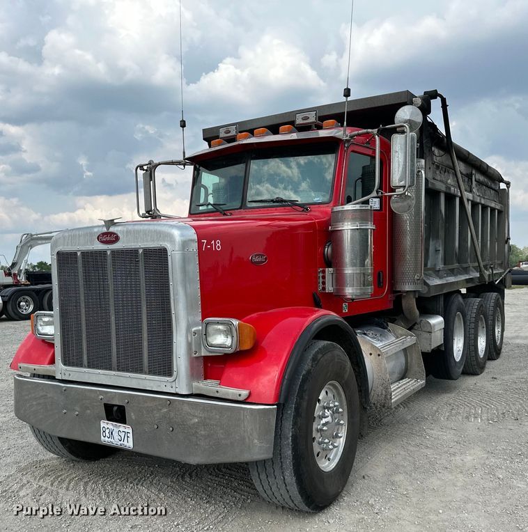 2006 Peterbilt 379K  glider kit dump truck - DS6406