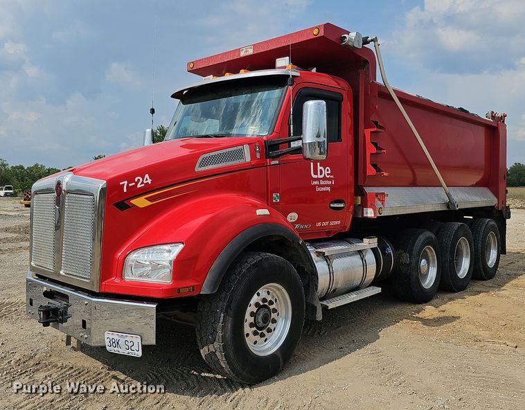 2015 Kenworth T880  dump truck - DS6407