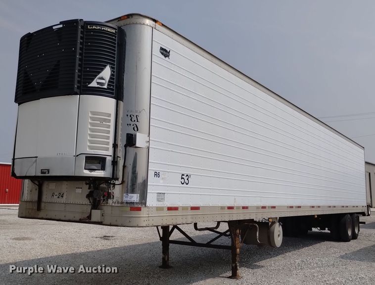 2000 Wabash  refrigerated van trailer - DN6423