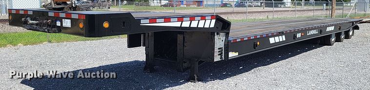 2002 Landoll 610  drop tilt deck equipment trailer - DO3664