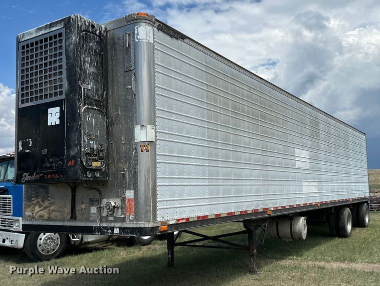 1993 Great Dane 7811TZ-1A 48  refrigerated van trailer - KL9086