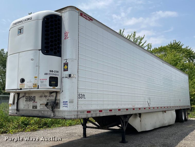 2013 Great Dane CTL-1114-31053  refrigerated van trailer - LJ9690