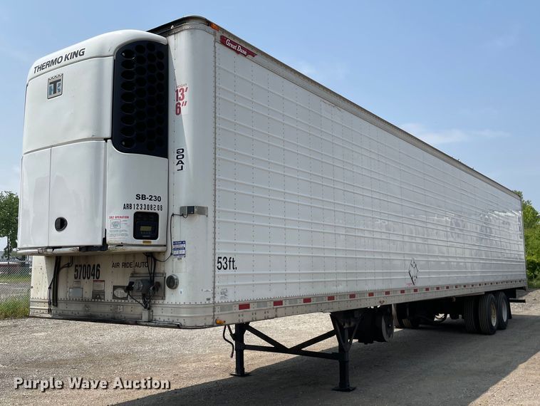 2013 Great Dane CTL-1114-31053  refrigerated van trailer - LJ9692
