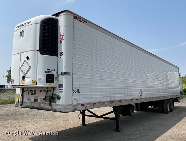 2013 Great Dane CTL-1114-31053  refrigerated van trailer - LJ9693