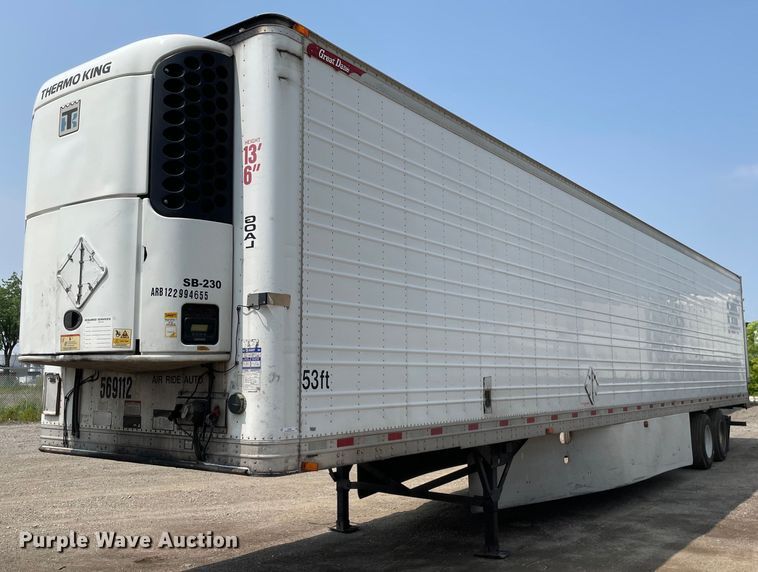 2013 Great Dane CTL-1114-31053  refrigerated van trailer - LJ9694