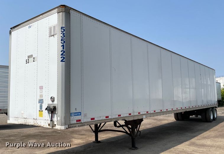 2011 Stoughton ZGPVW-535T-S-C-AR  dry van trailer - LJ9701