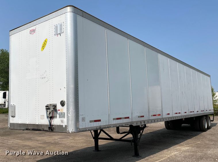 2013 Wabash  dry van trailer - LJ9704