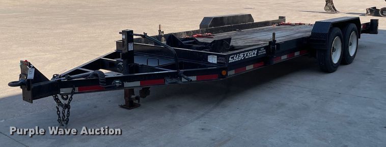 2018 Lucon 7T192THDBW  tilt deck equipment trailer - LJ9743