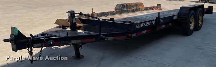 2018 Lucon 7T192THDBW  tilt deck equipment trailer - LJ9744