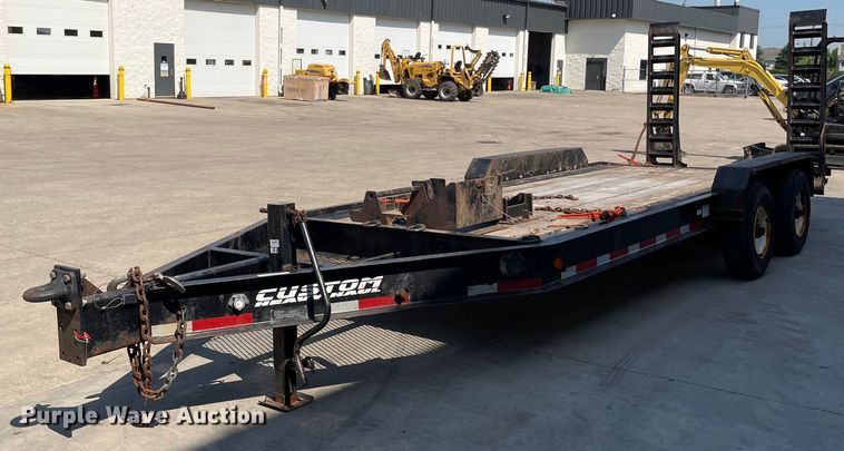 2018 Lucon 12T172XS  equipment trailer - LJ9746