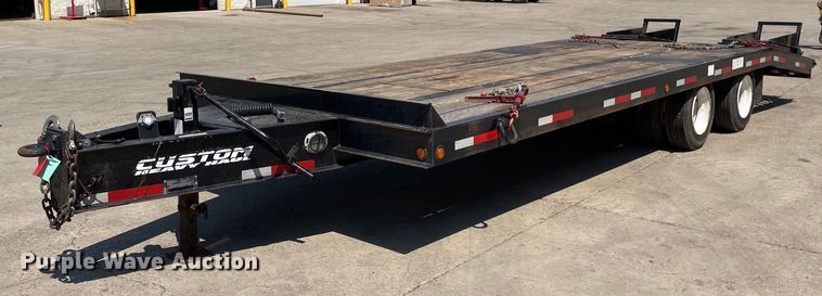 2017 Lucon 12T202ELPHD  equipment trailer - LJ9749