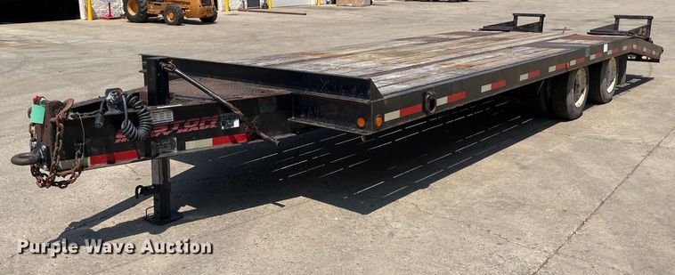 2014 Lucon 10T202ELPHD  equipment trailer - LJ9750