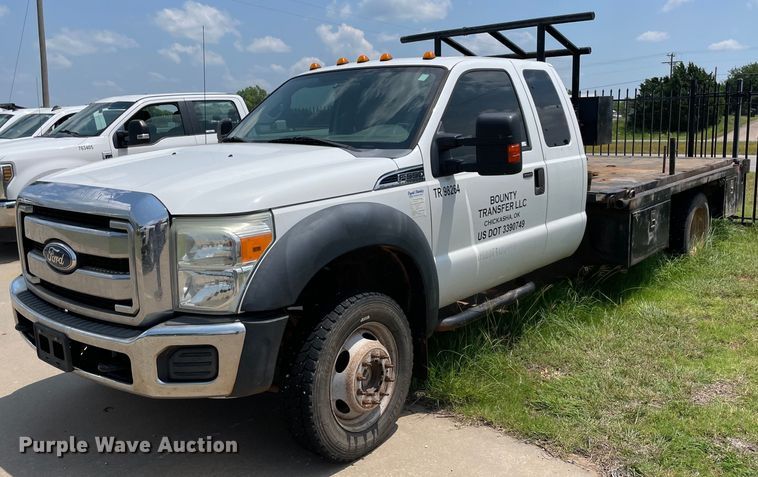 2012 Ford F550 Super Duty  SuperCab winch truck - MR9101