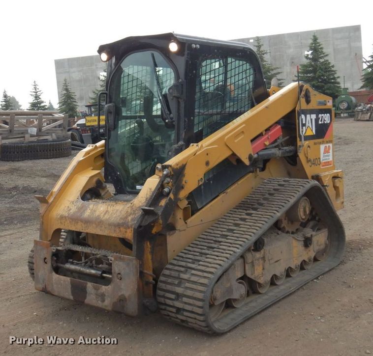 2017 Caterpillar 279D  tracked skid steer loader - AF9677