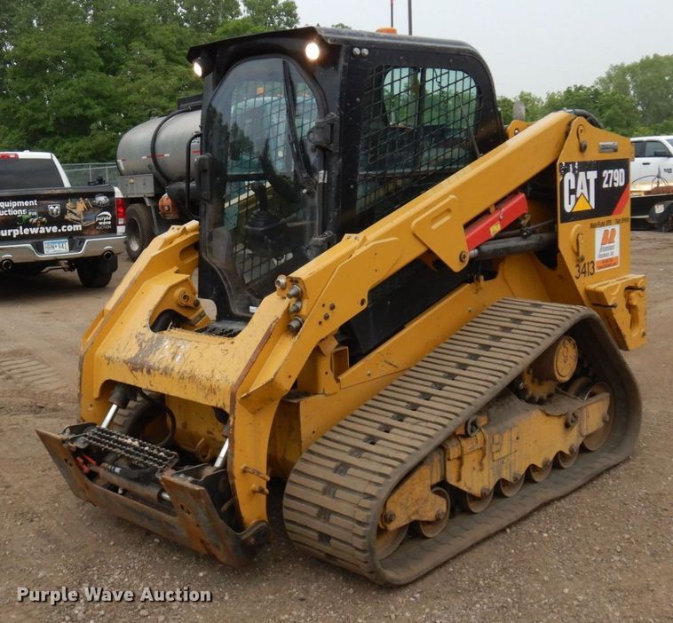 2019 Caterpillar 279D  tracked skid steer loader - AF9678