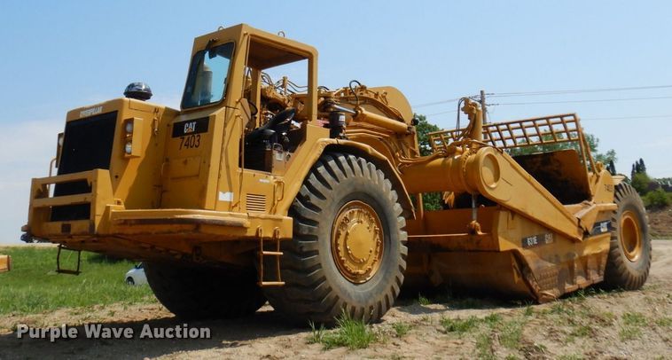 1988 Caterpillar 631E  conventional scraper - AF9682