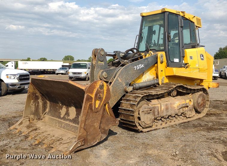 2012 John Deere 755k  track loader - DO5036