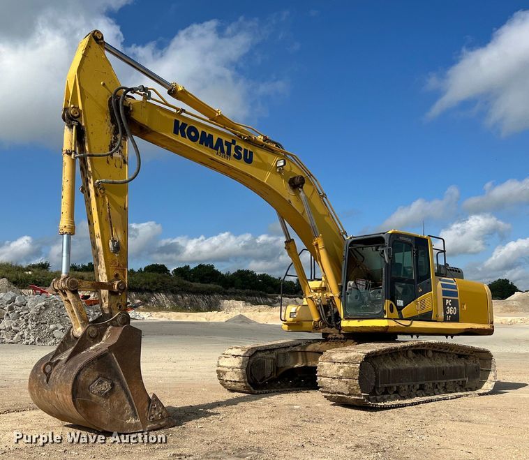2012 Komatsu PC360LC-10  excavator - DQ2077