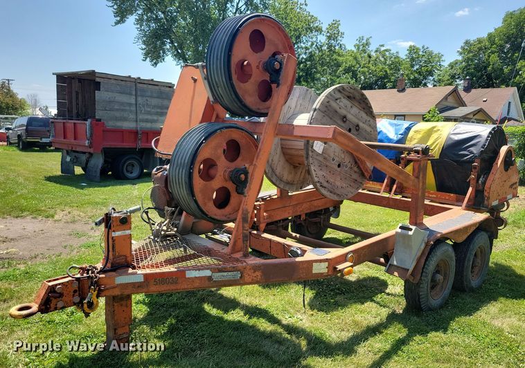 1975 Hycaloader TGF 51  reel trailer - JO9205