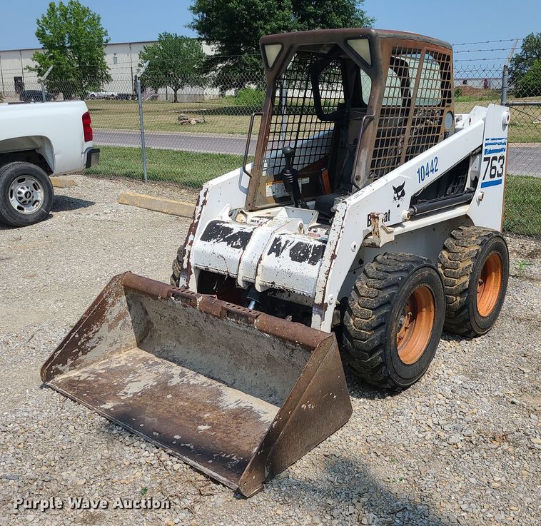 2003 Bobcat 763  skid steer loader - LE9256