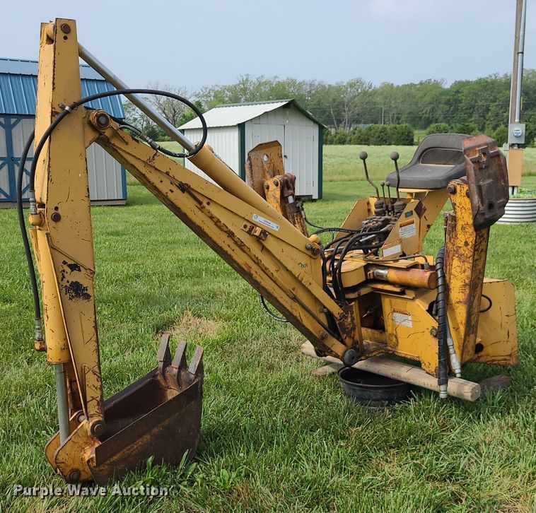 Case D100XR  skid steer backhoe - NX9540
