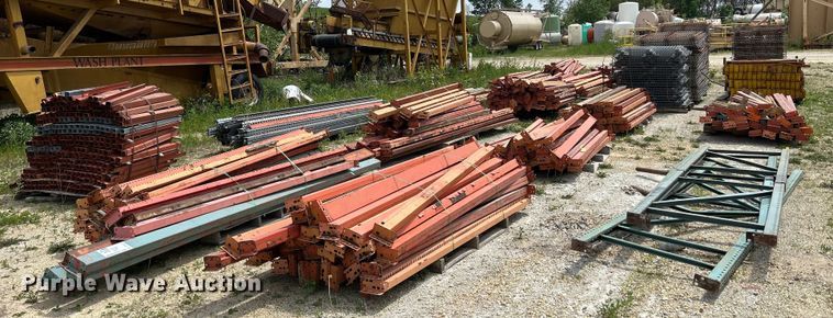 (25) pallets of pallet racking - DR4673