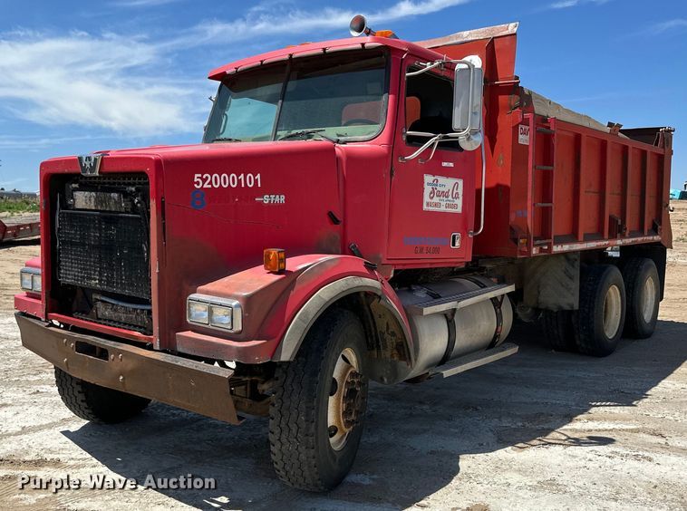 2000 Western Star 4800  dump truck - NY9039