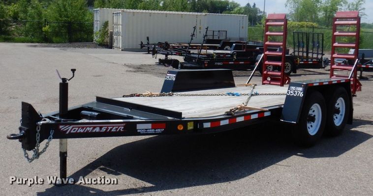 2020 Towmaster TC-10D  equipment trailer - AF9686
