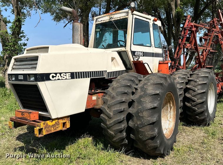 1980 Case 4890  4WD tractor - KL9012