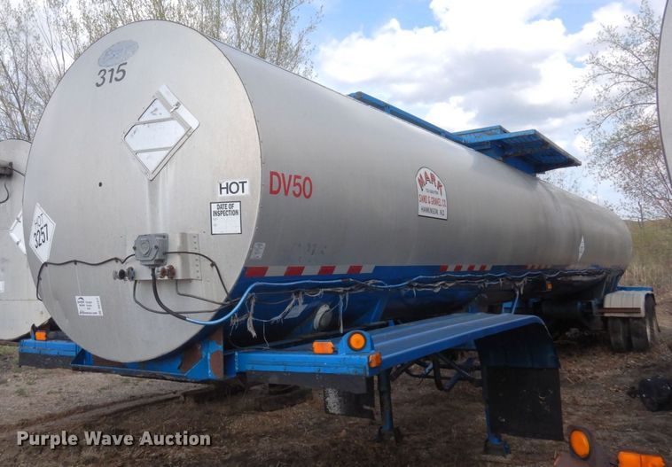 1993 Etnyre  tank trailer - DQ7317