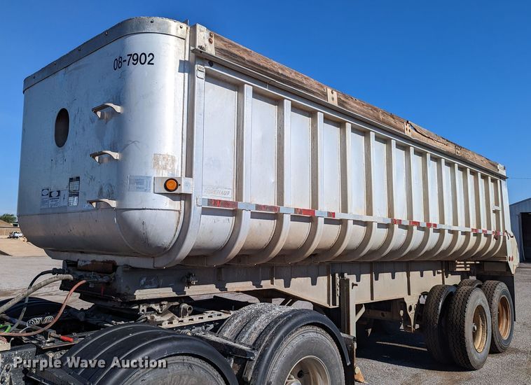 1979 Hobbs GS-24-53  end dump trailer - LM9799