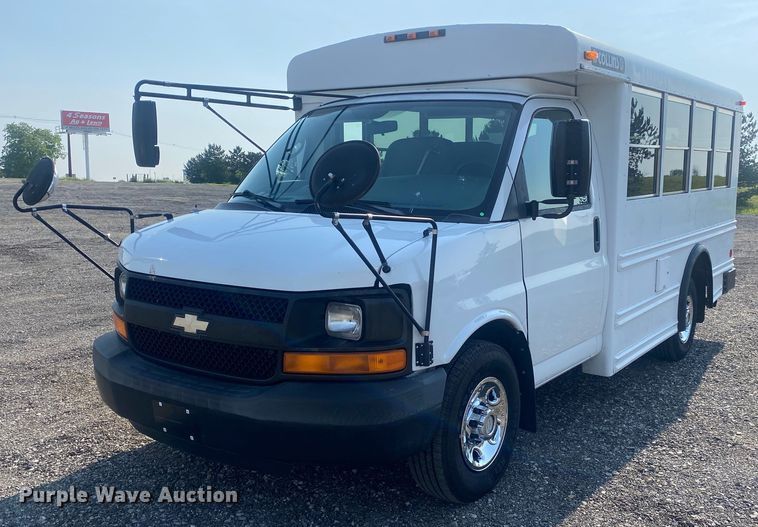 2007 Chevrolet Express G3500  school bus - KW9271