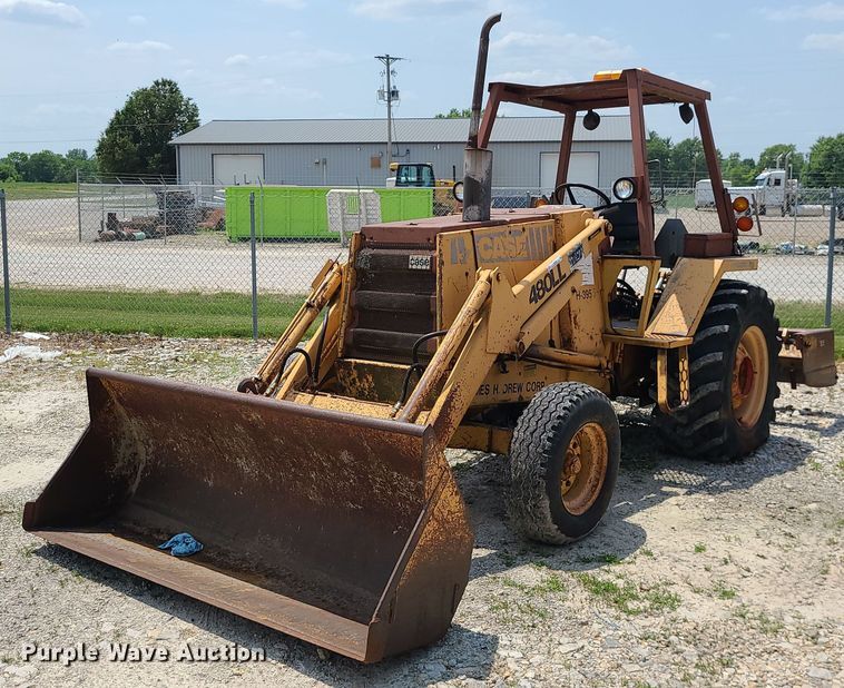 1985 Case 480LL  landscape tractor - LE9265