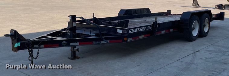 2018 Lucon 7T192THDBW  tilt deck equipment trailer - LJ9742