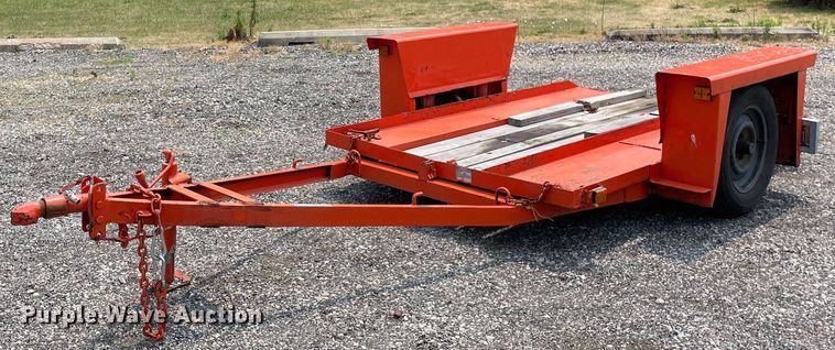 1974 Ditch Runner S2  tilt deck utility trailer - LJ9770