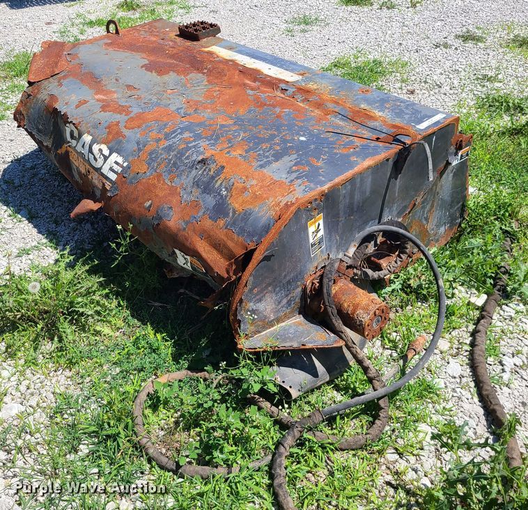 Case  74"W skid steer sweeper - MO9879