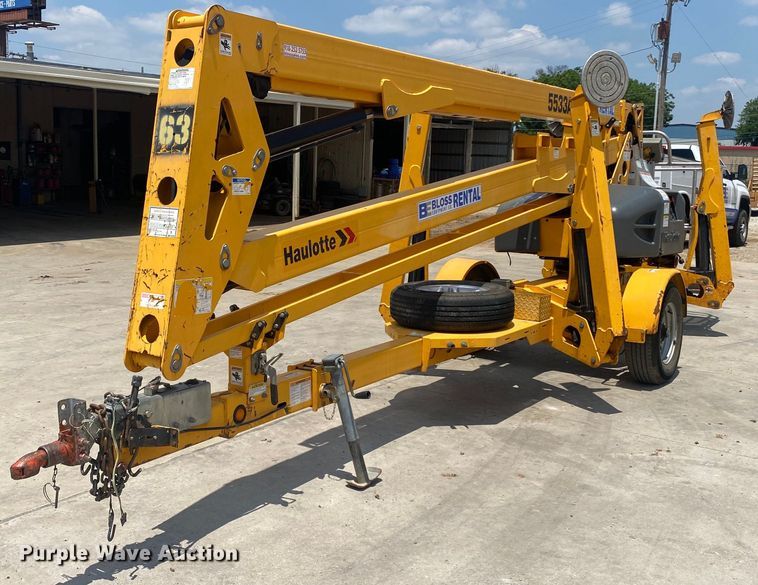 2017 Haulotte 5533A  boom lift - DI7828